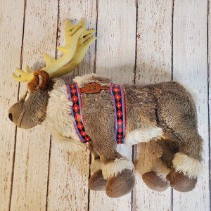 Official Disney Store Frozen Sven Reindeer Plush Stuffed Animal 16" Poseable Leg